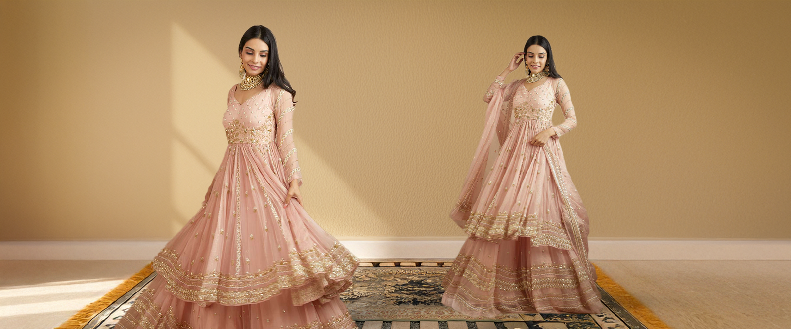 Celebrate Diwali in Timeless Elegance with Astha Narang’s Anarkali Collection