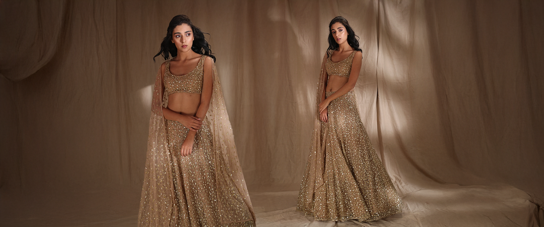 Golden Hour: The Timeless Allure of a Golden Lehenga