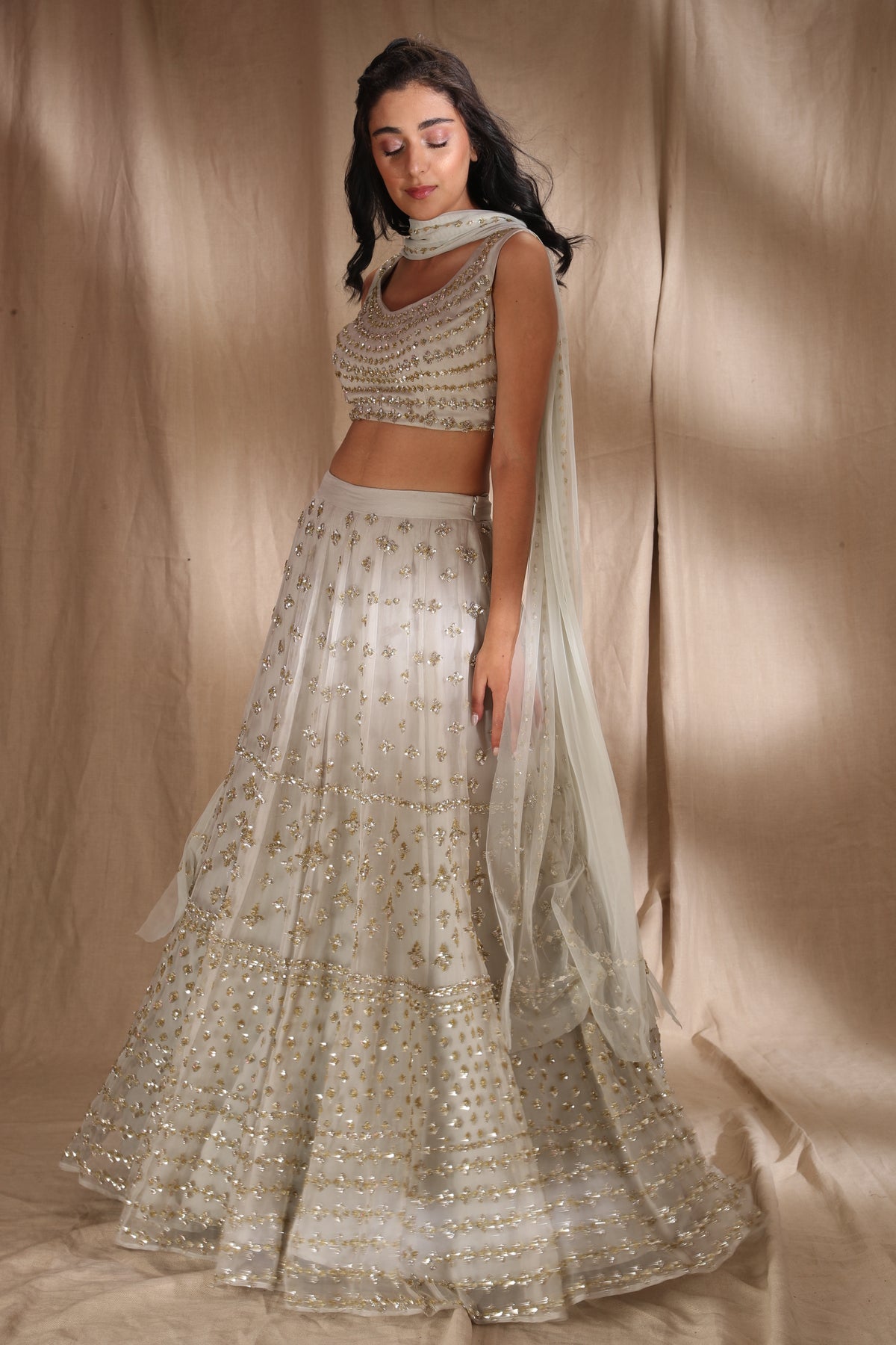 Indian Wear White Georgette Lehenga Choli With Embroidery Sequence Work and  Soft Net Dupatta for Women, Wedding Lehenga, Bridesmaid Lehenga - Etsy